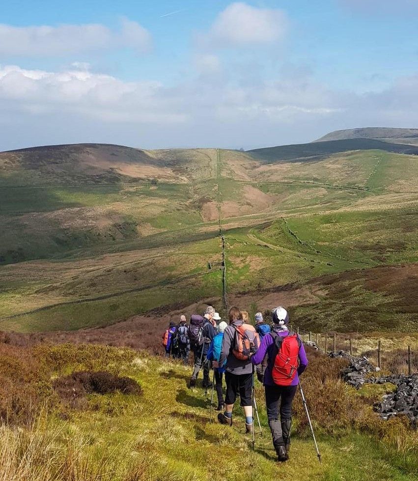 Axe Edge moors and Ramblers